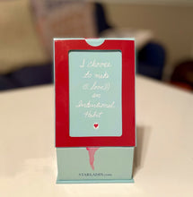 Load image into Gallery viewer, (1) Wisdom Oracle Card Deck, Stars What Would (((Love))) Do? in Premium Pop Up Frame Box