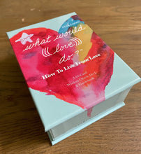 Load image into Gallery viewer, (1) Wisdom Oracle Card Deck, Stars What Would (((Love))) Do? in Premium Pop Up Frame Box