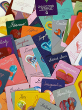 Load image into Gallery viewer, (1) Wisdom Oracle Card Deck, Stars What Would (((Love))) Do? in Premium Pop Up Frame Box